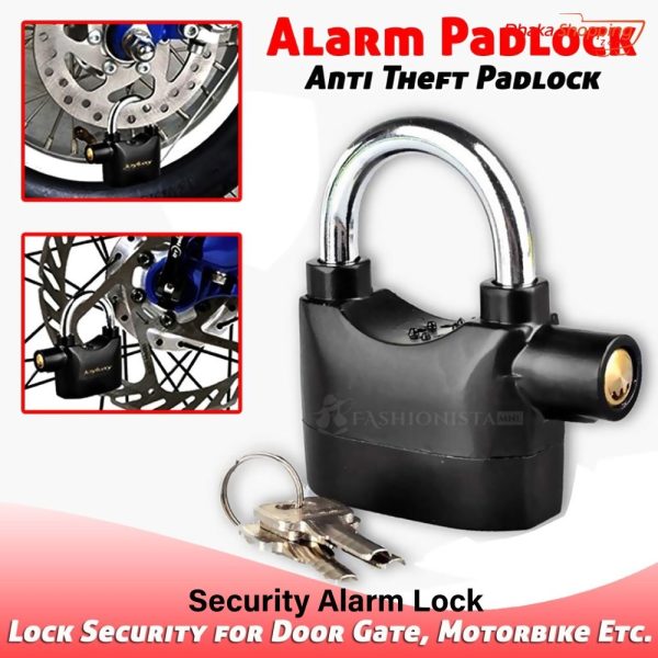 Security alarm Lock