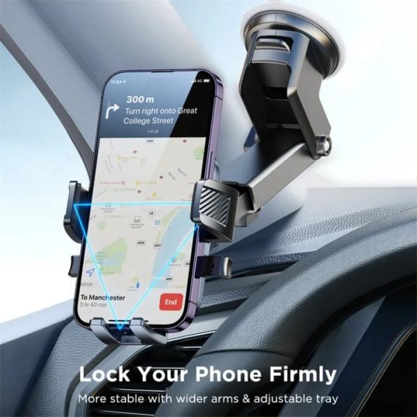 Adjustable Length Car Phone Mount Holder