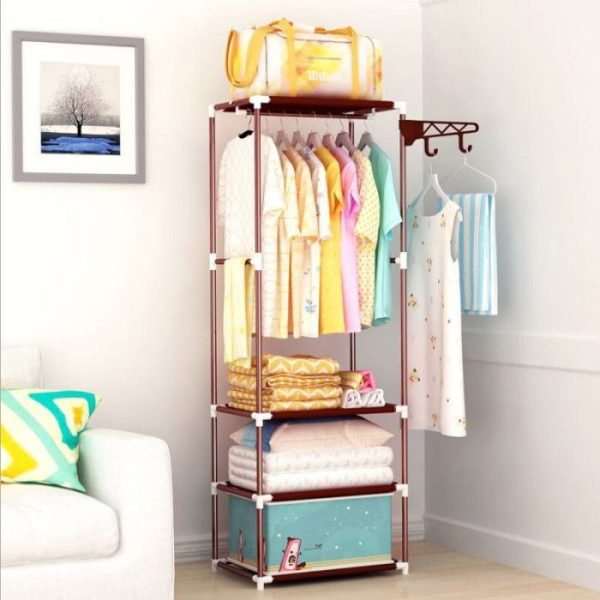 Fashion Coat Racks Multi Function Hanger Creative Home clothing Storage